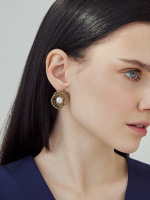 OR1729 PEARL Earings ARCLET Fiore di Firenze