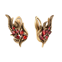 OR9302 RUB CLIMB Earings FUOCO Fiore di Firenze