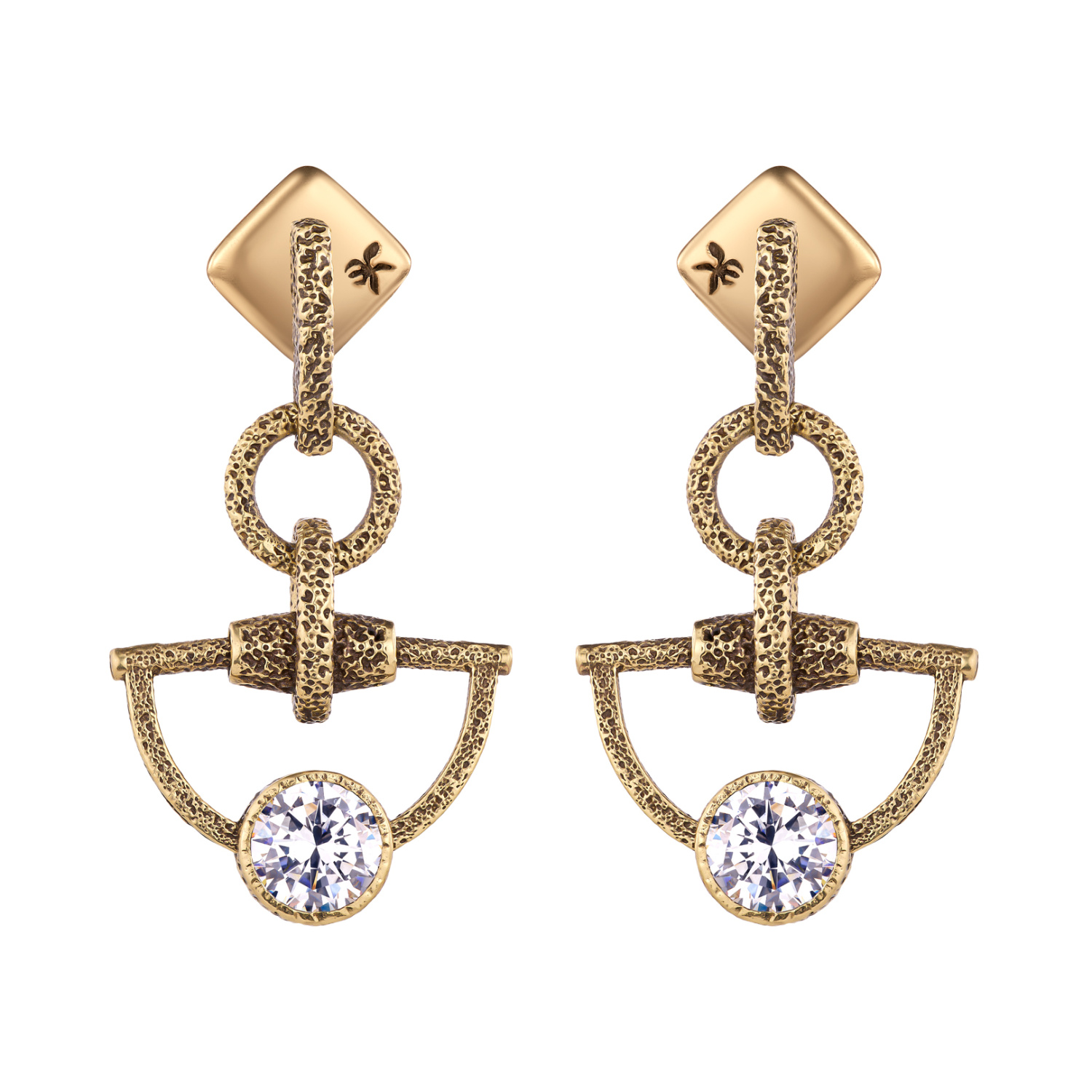 OR3208 Earings CAVALLO Fiore di Firenze