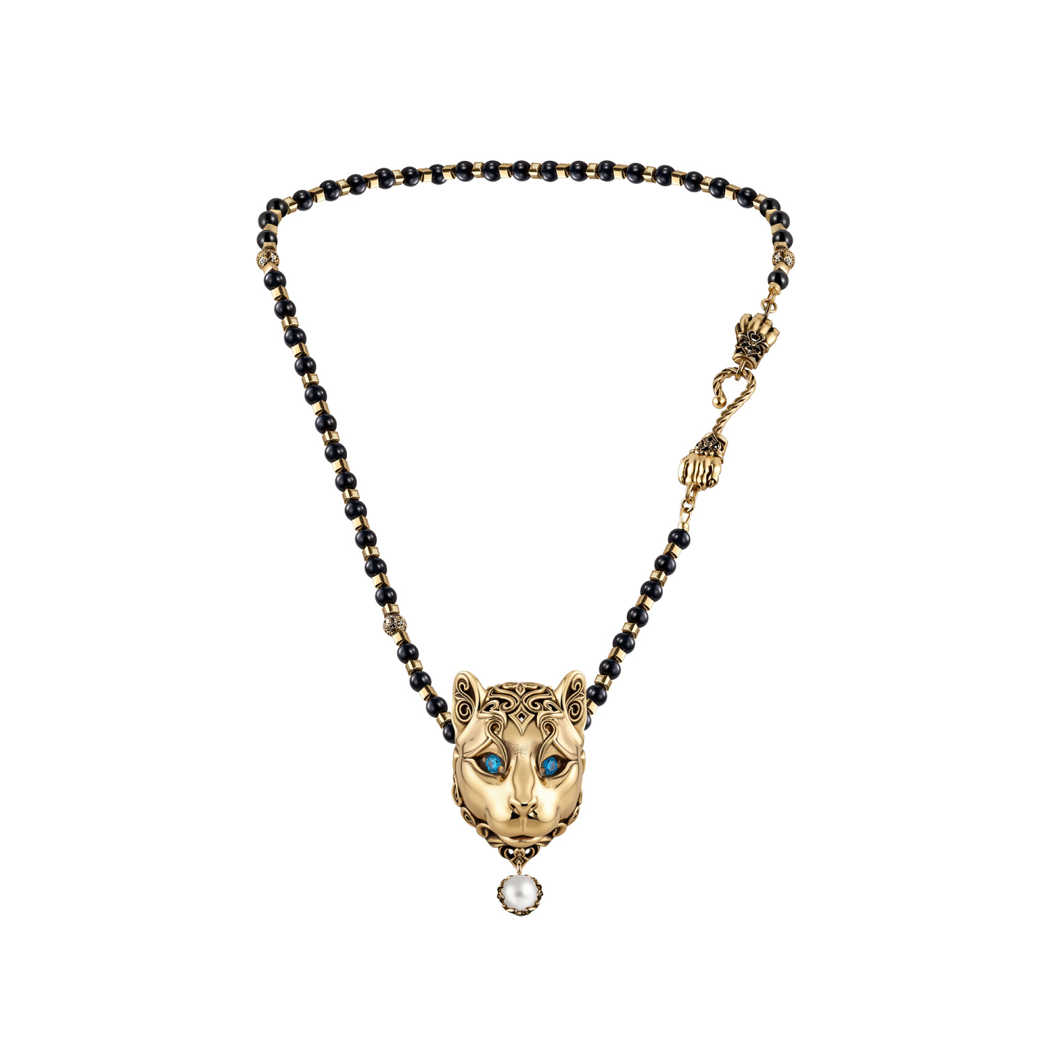 CO3206 Necklace PUMA LEONE di MONTAGNA Fiore di Firenze
