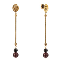 OR1311 GRANATO Earings TONDO Fiore di Firenze