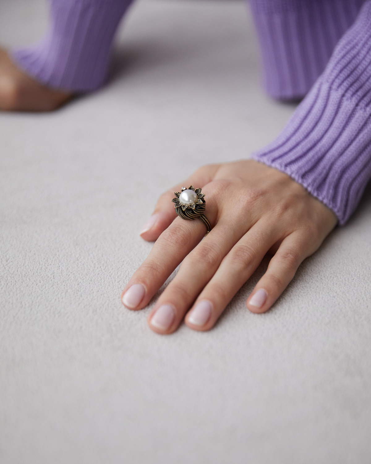 AN2007 Ring NASCITA DI VENERE Fiore di Firenze