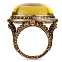 AN8200 Ring VETRO COLORATO Fiore di Firenze