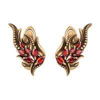 OR9302 RUB CLIMB Earings FUOCO Fiore di Firenze