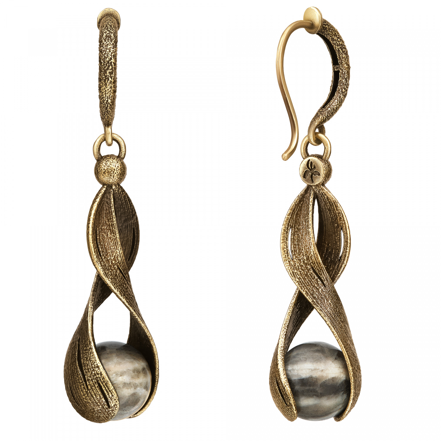 OR2626 LABRADOR Earings CALMA Fiore di Firenze