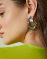 OR7701 CRYSTAL Earings ALLORO Fiore di Firenze