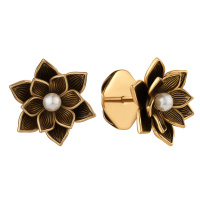 OR0320 Earings пусеты LOTO Fiore di Firenze