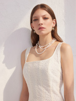 OR1729 PEARL Earings ARCLET Fiore di Firenze