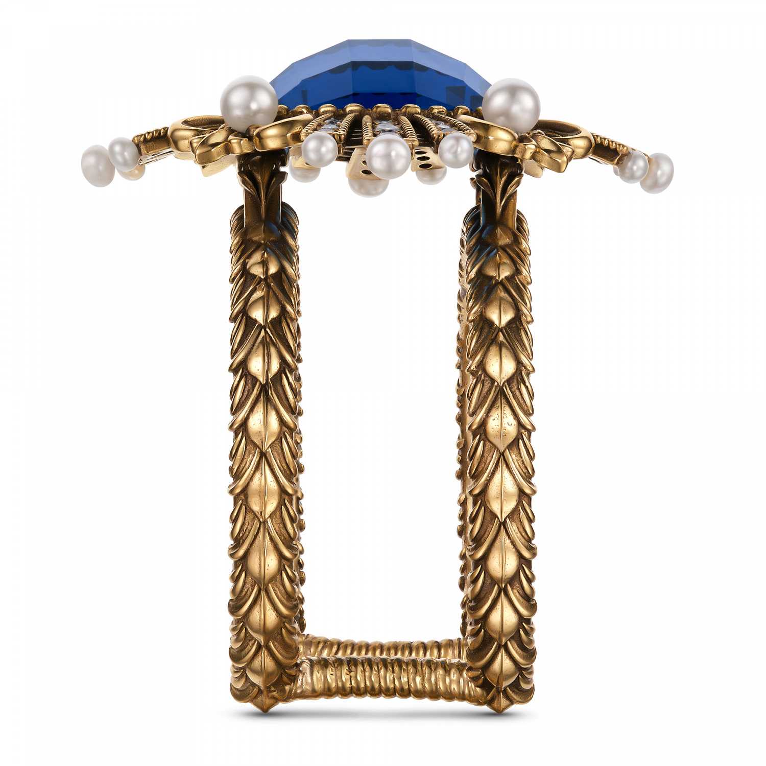 BR1854 PERLA BLU Bracelet ORDINE FIORENTINO Fiore di Firenze