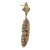 OR1850-1 Earings ORNATO GRANDE Fiore di Firenze