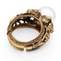 AN1803 PEARL Ring Mazzo di fiori Fiore di Firenze