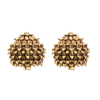 OR2105 Earings пусеты Trifoglio Fiore di Firenze