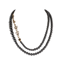 CO1533 PERLA GRAFITE Necklace PER SEMPRE CON TE Fiore di Firenze