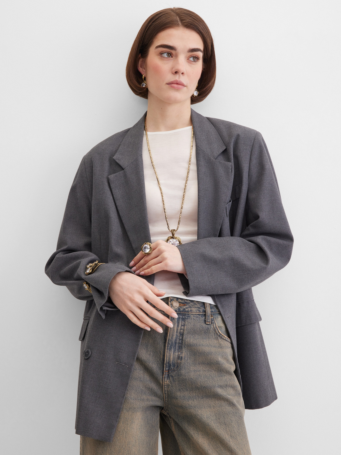 AN1738 CRYSTAL Ring CALEIDOSCOPIO DI FIORI Fiore di Firenze