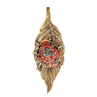 CO3030 Broosh/Necklace Сoccinella Fiore di Firenze