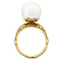 AN2320 PEARL Ring Iris Fiorentino Fiore di Firenze
