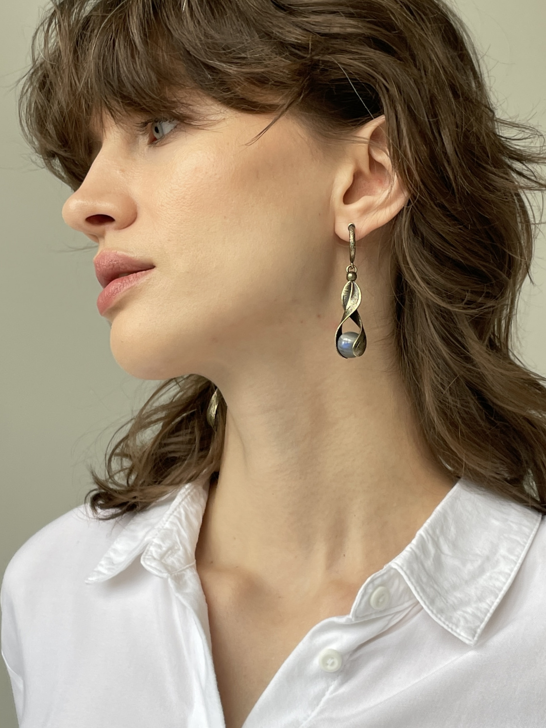OR2626 LABRADOR Earings CALMA Fiore di Firenze