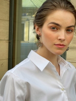 OR1750 GRANATO Earings Scintille Fiore di Firenze