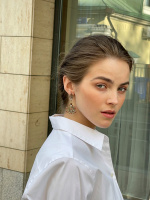 OR1750 GRANATO Earings Scintille Fiore di Firenze