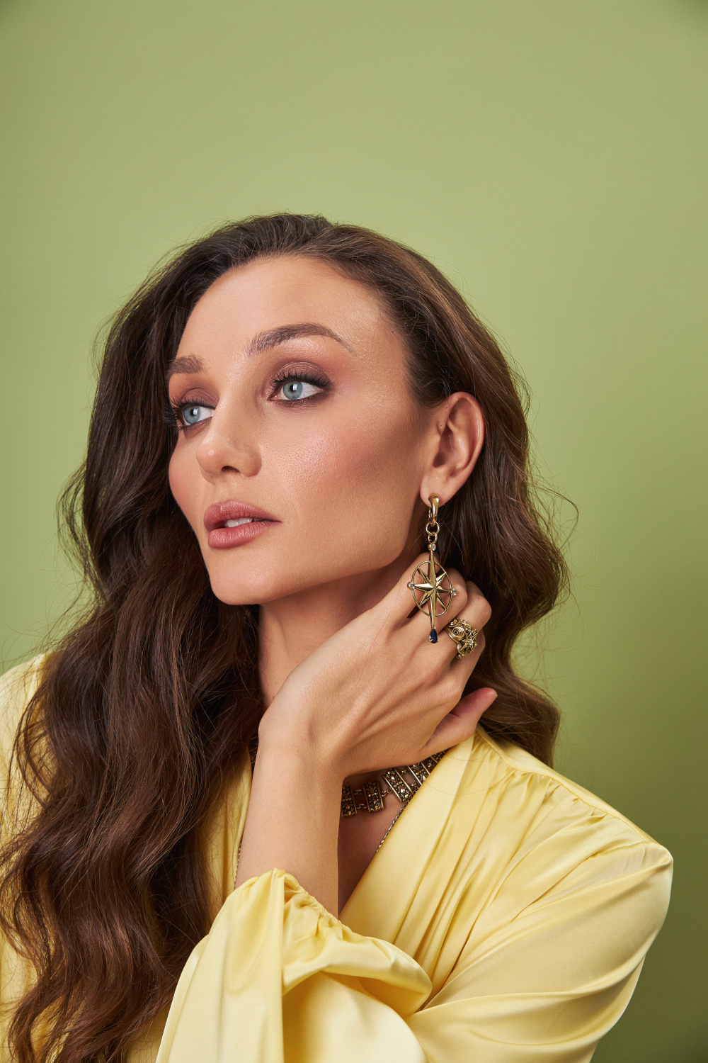 OR9303 CONGO Earings VELOCITA Del VENTO Fiore di Firenze