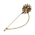 SP3352 CRYSTAL Broosh ZIMARRA Fiore di Firenze