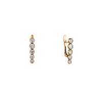OR6365 SH CRYSTAL Earings SPIGHETTA Fiore di Firenze