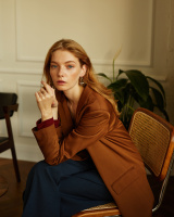 OR2004 CRYSTAL Earings Bumblebee sul trifoglio Fiore di Firenze