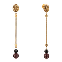 OR1311 GRANATO Earings TONDO Fiore di Firenze