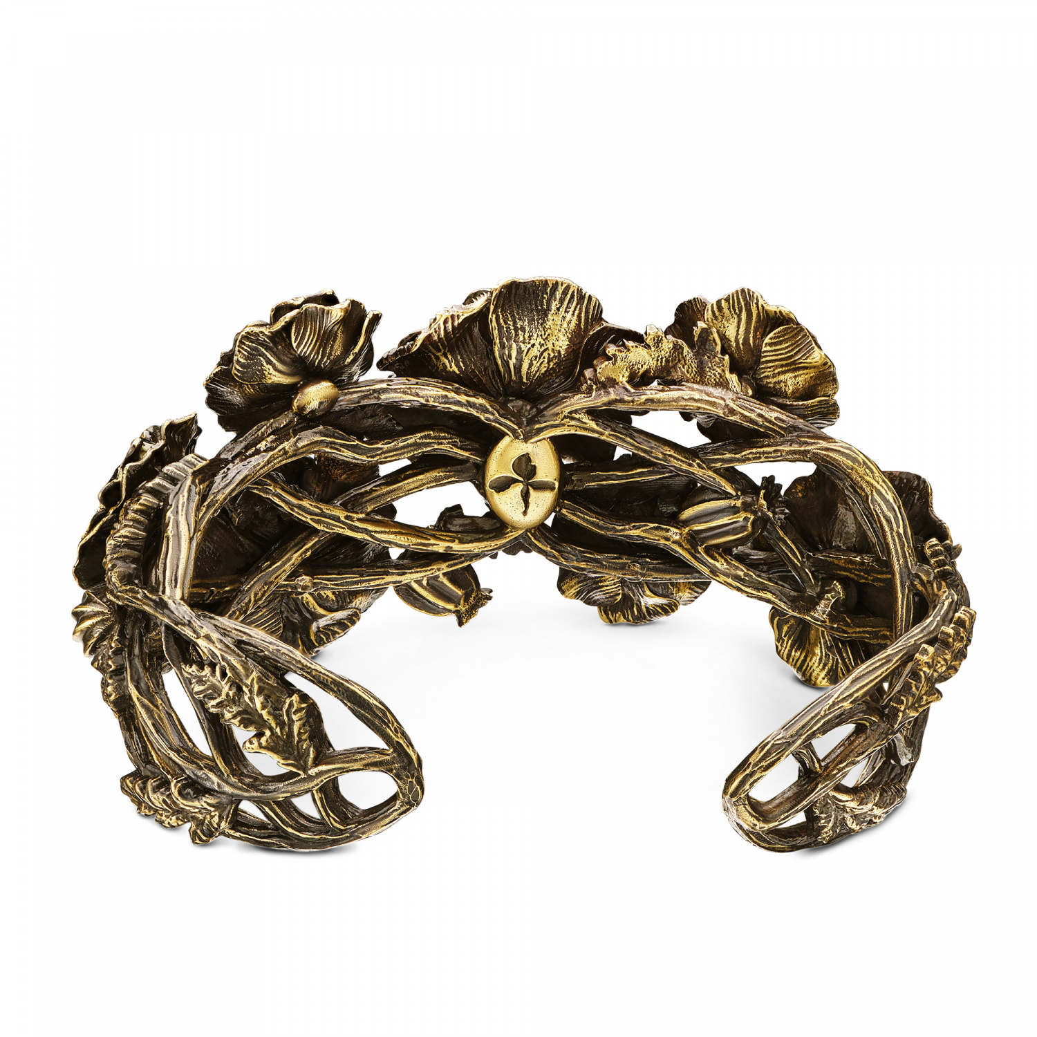 BR171021 GRANATO Bracelet PAPAVERO Fiore di Firenze