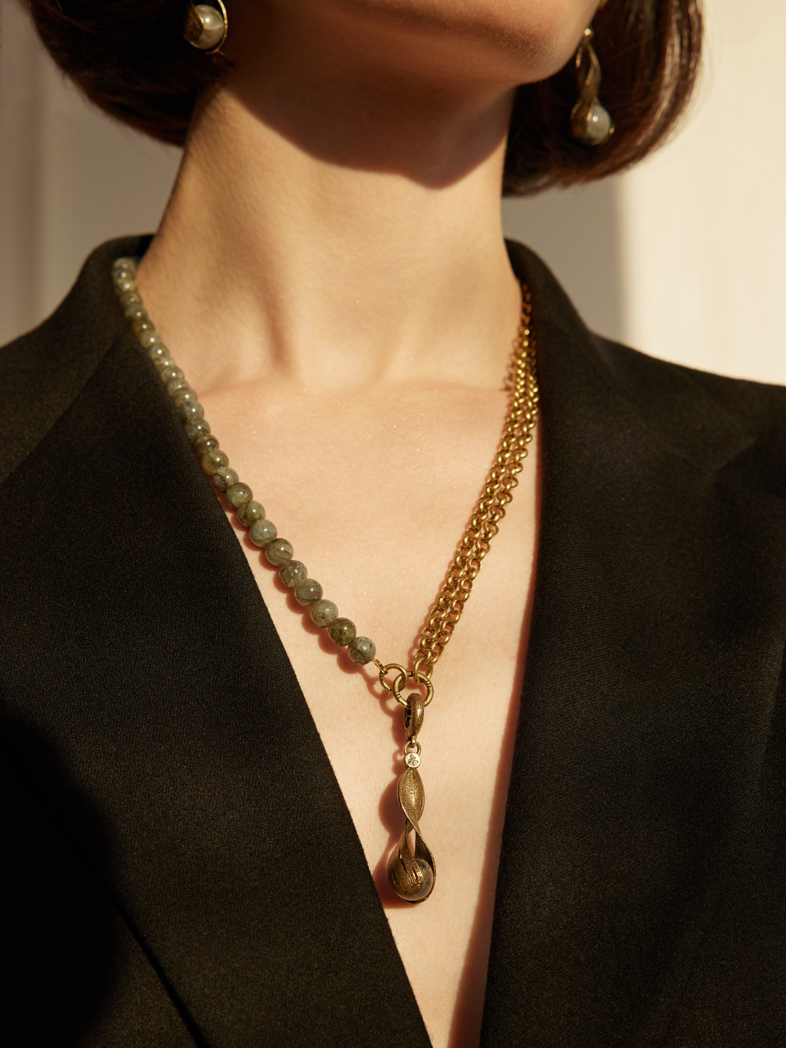 CO2626 LABRADOR Necklace CALMA Fiore di Firenze