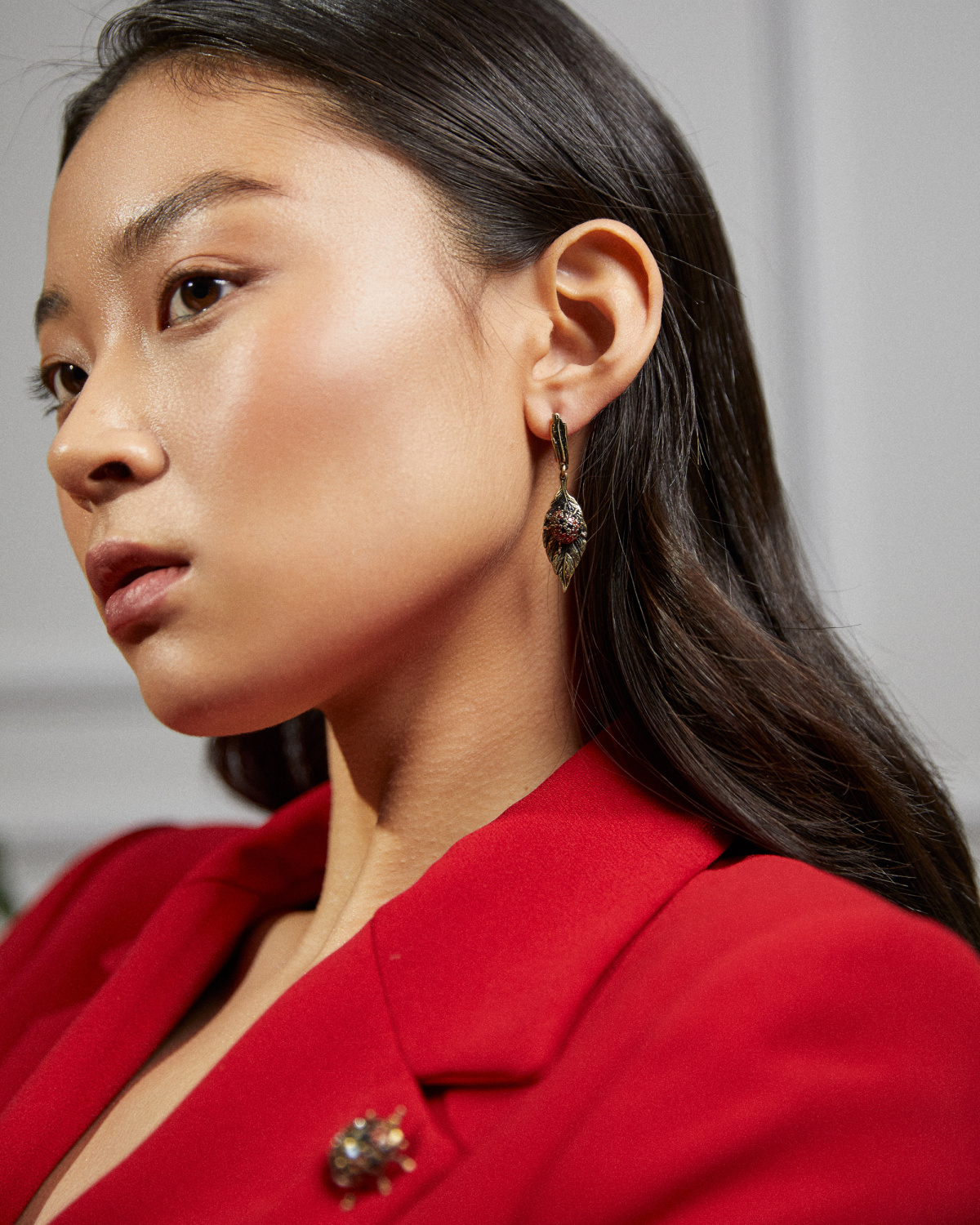 OR3030 Earings Сoccinella Fiore di Firenze