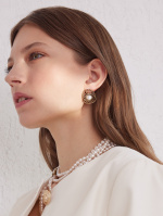 OR1729 PEARL Earings ARCLET Fiore di Firenze