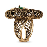 AN9305 Ring MASCHERA FLOREALE  Fiore di Firenze