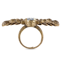 AN3119 GR Ring Pavone  Art Nouveau Fiore di Firenze