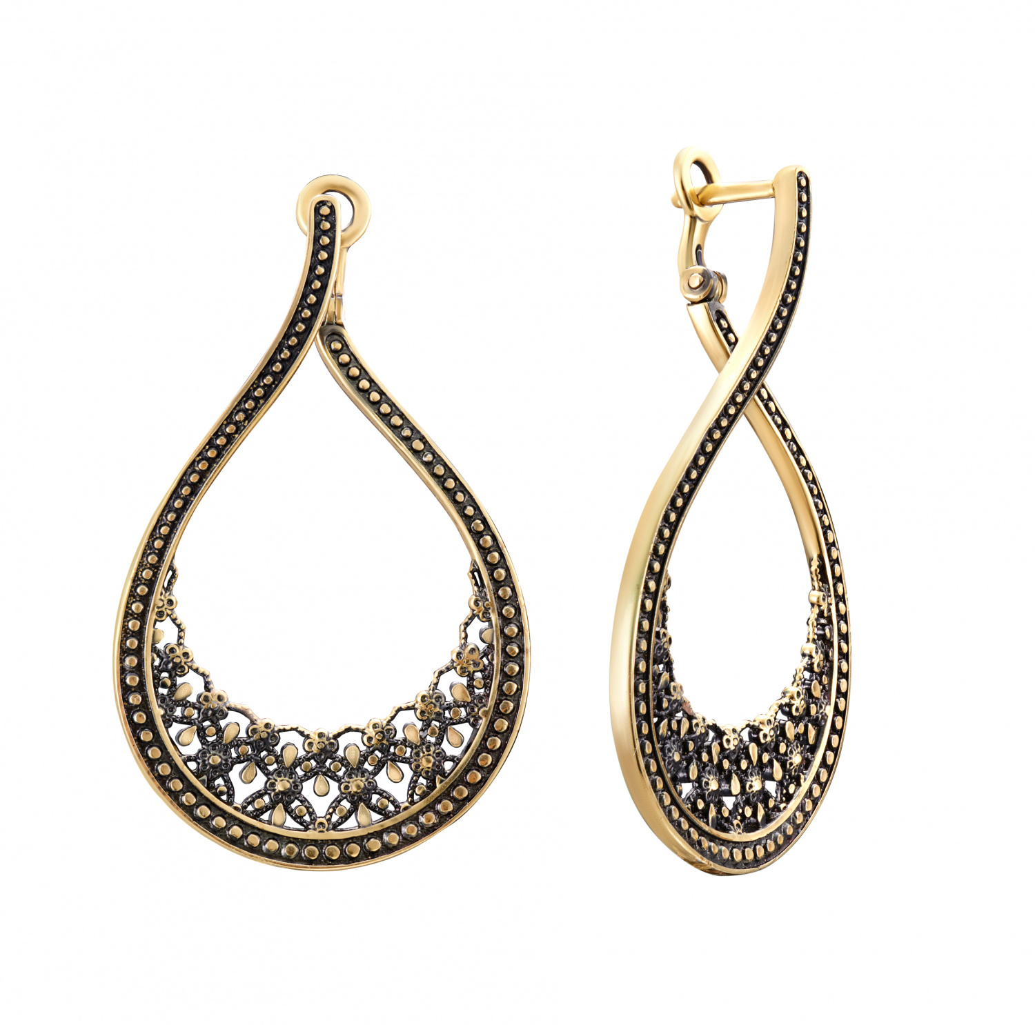 OR1728 Earings PIZZO Fiore di Firenze