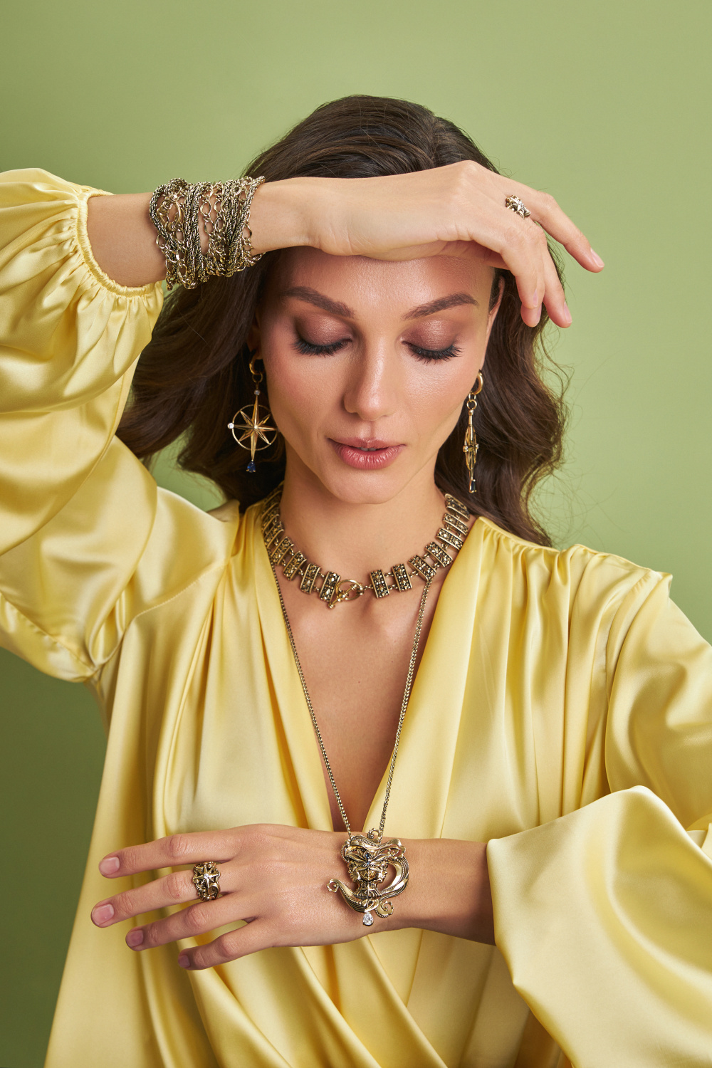 AN9303-1 Ring VELOCITA Del VENTO Fiore di Firenze