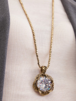 CO1738 CRYSTAL Necklace CALEIDOSCOPIO DI FIORI Fiore di Firenze