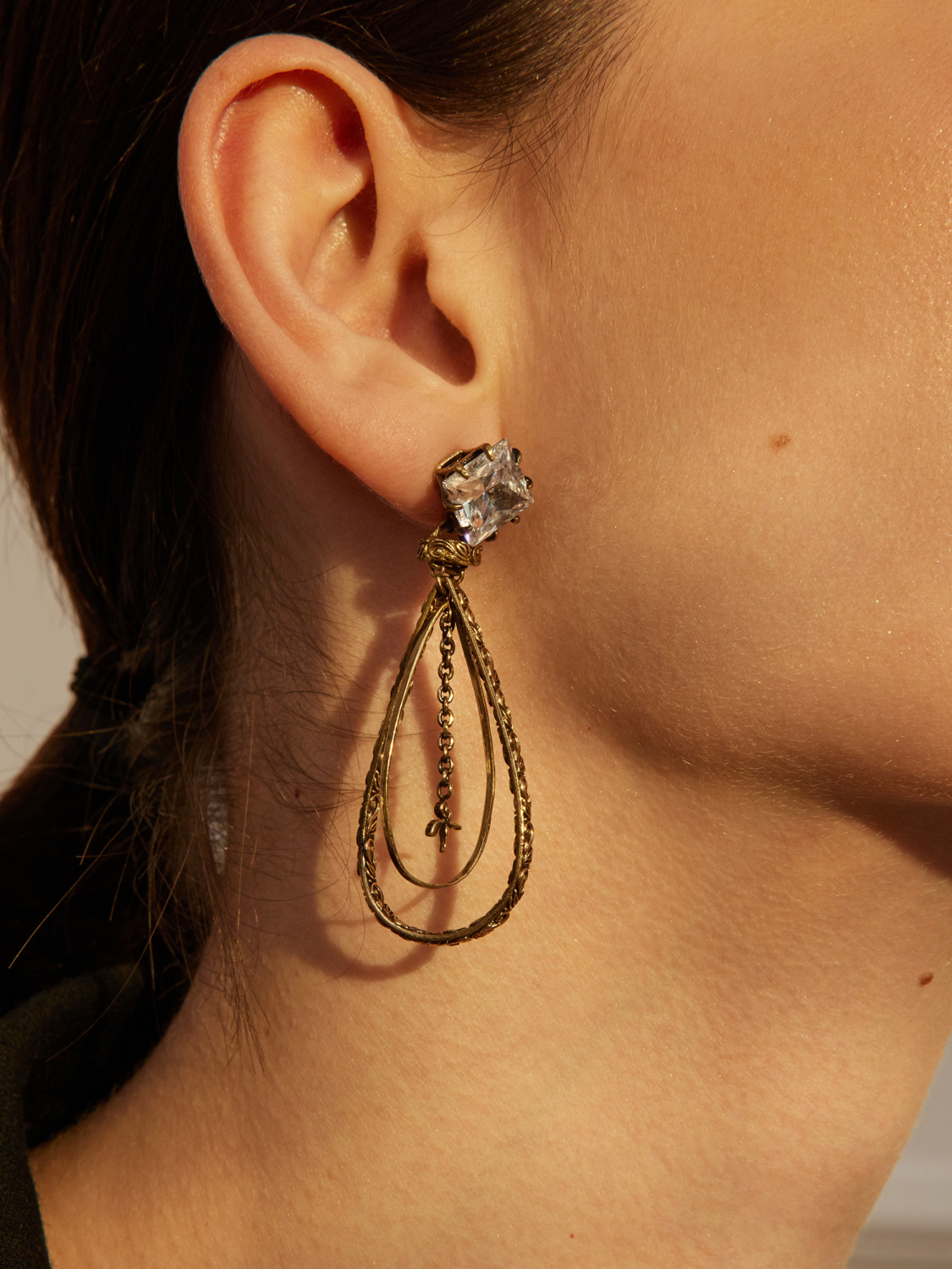 OR1605 CRYSTAL Earings VIVIENNE Fiore di Firenze