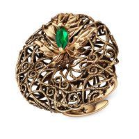 AN9305 Ring MASCHERA FLOREALE  Fiore di Firenze