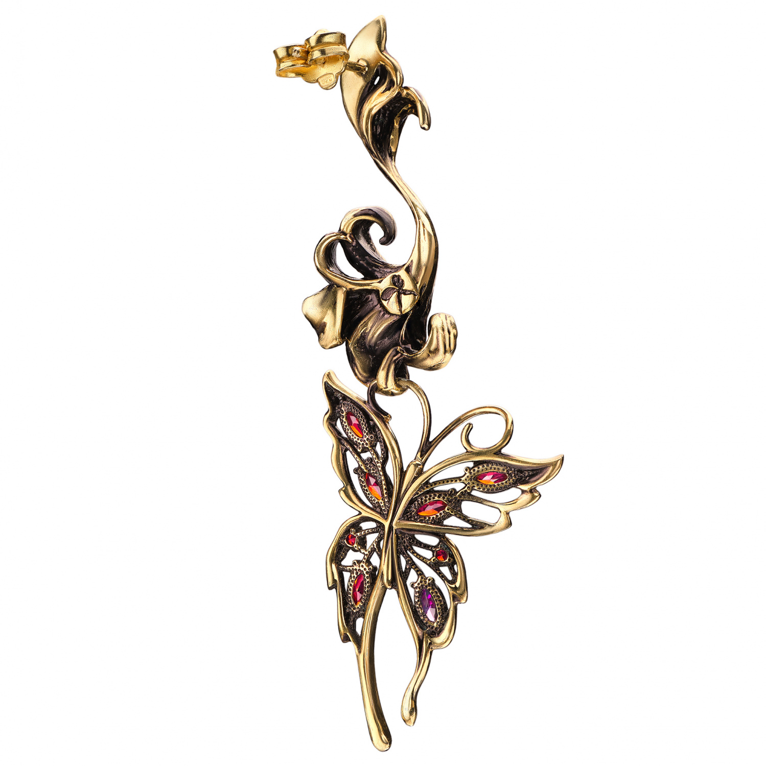 OR1656 Earings FARFALLE Fiore di Firenze