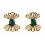 OR2809 VERDE Earings VENTAGLIO Fiore di Firenze