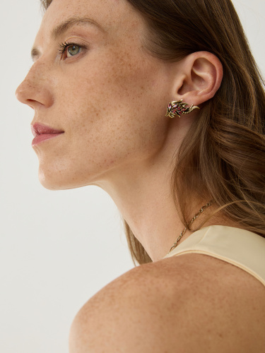 OR9302 RUB CLIMB Earings FUOCO Fiore di Firenze