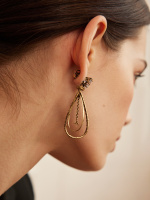 OR1605 CRYSTAL Earings VIVIENNE Fiore di Firenze