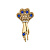 SP4472 CHBL Broosh ARISTOCRATICO Fiore di Firenze