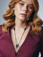 CO1311 GRANATO Necklace TONDO Fiore di Firenze