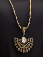 CO3109 Necklace Pavone Art Nouveau Fiore di Firenze