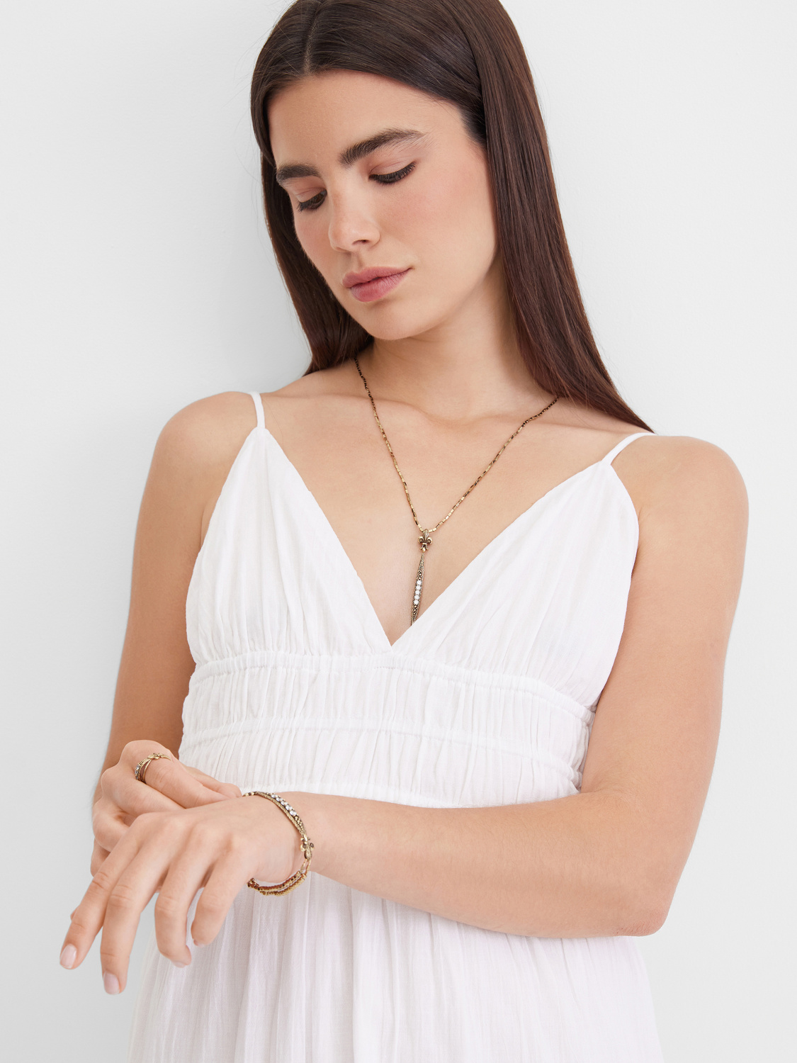 BR6377 CRYSTAL Bracelet IL SPADA Fiore di Firenze