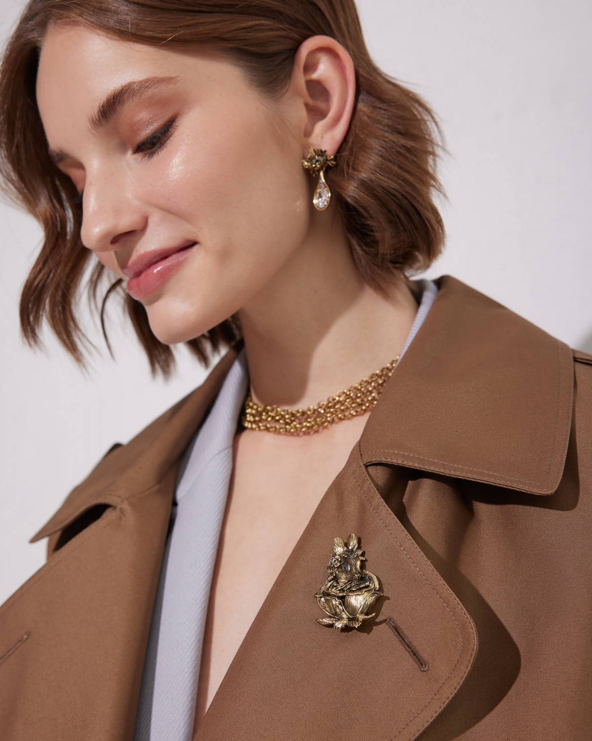 SP2405 Broosh CONIGLIO Fiore di Firenze