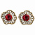 OR1154 Earings Beatrice Fiore di Firenze