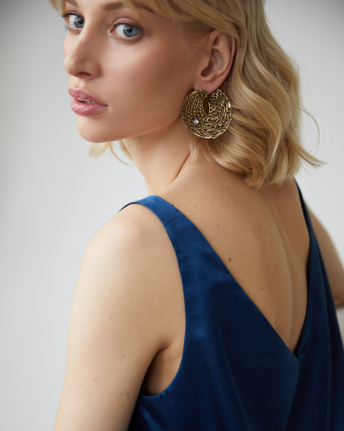 OR6271 Earings VORTICE DI FIORI Fiore di Firenze